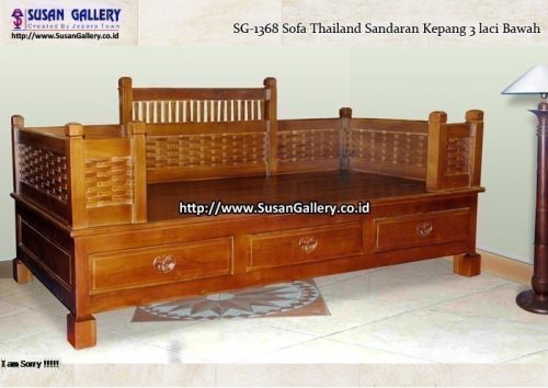 Sofa Thailand Kepang 3 Laci